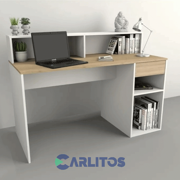 Escritorio Con Repisa Tables Olmo Finlandes-Everest