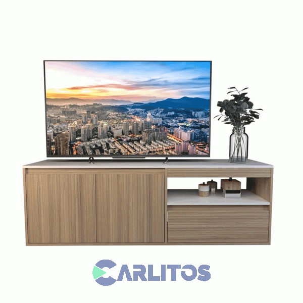 Rack Tv Tables Terrae 1.54 Mts Ccb-Cocobolo-Blanco