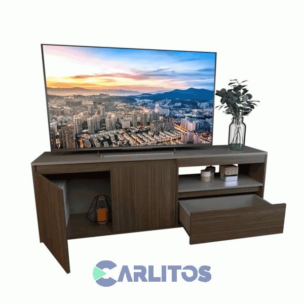Rack Tv Tables Terrae 1.54 Mts Tables Cng-Nogal-Gris