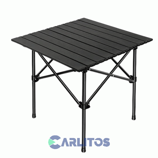 Mesa Enrollable Outdoors Multiuso Con Estructura De Aluminio 1013