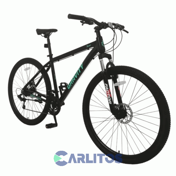 Bicicleta Gravity Todo Terreno Disco Mtb R 29" Benz Nv Negro Y Verde