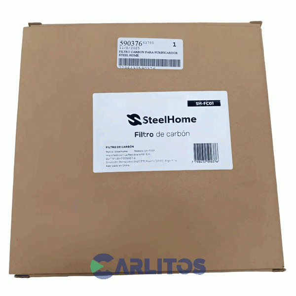 Filtro De Olores Steel Home Para Purificadores Sh-Fc01