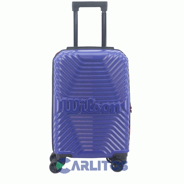 Valija 20" Rigida 4 Ruedas Giratorias Wilson 65.1757f/2 Azul Francia