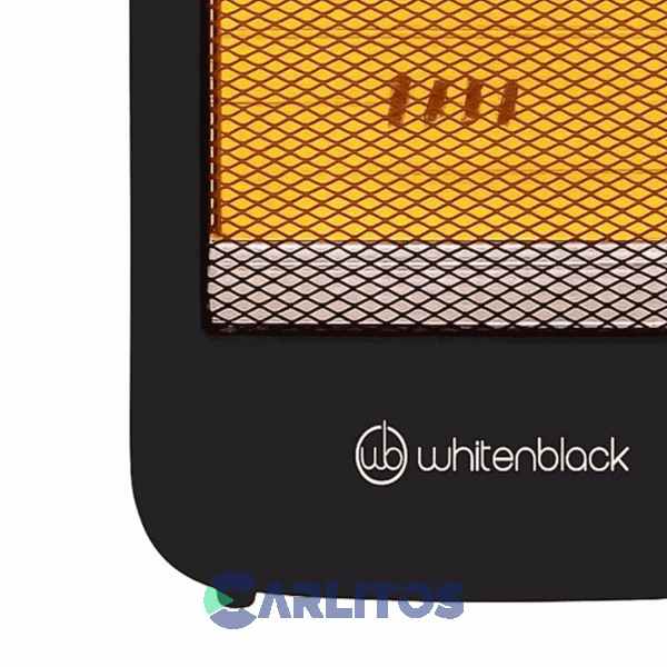 Estufa Electrica Whitenblack Infrarrojo 700/1400 Watts Wbciwb05