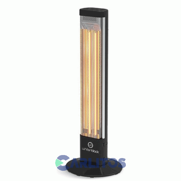 Estufa Infrarrojo Whitenblack 600/1200 Watts Wbcvwb04