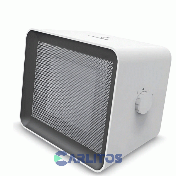 Caloventor Ptc Whitenblack 750/1500 Watts. - 2 Niveles De Calefaccion Wbcawb03