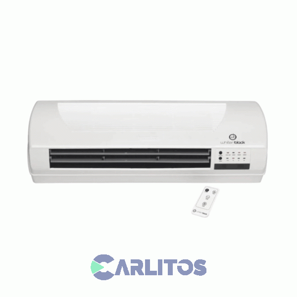 Caloventor De Pared Whitenblack Tipo Split 2000 Watts Wbcpwb01