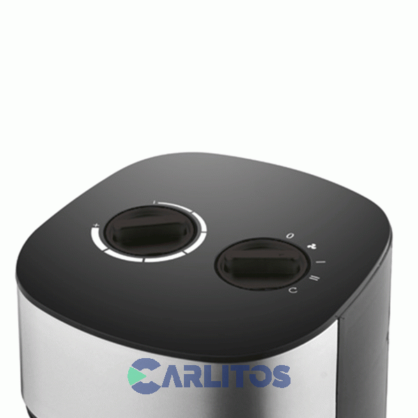 Estufa Turbo Liliana De Placa Ceramica Con Forzador Towerheat 2000 Watts T151