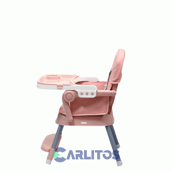 Silla De Comer Bebesit Convertible Booster 6230-b Rosa