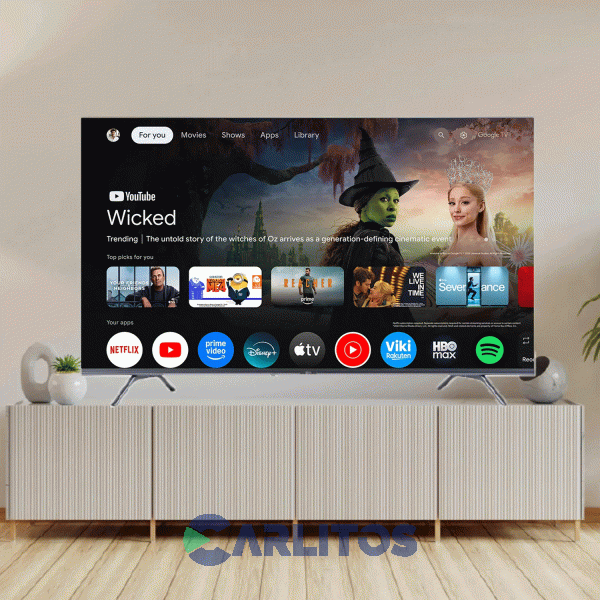 Smart TV Led 50" 4K Ultra HD Con Google Tv Bgh B5026ug6g