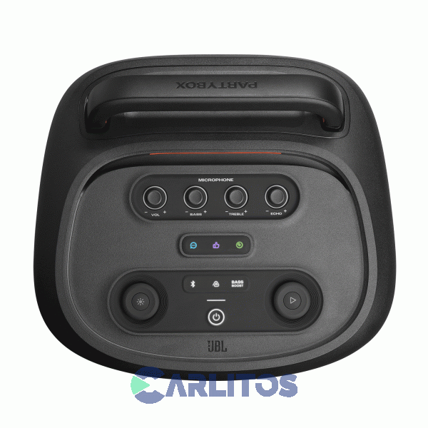 Parlante Torre Jbl Con Bluetooth Y Bateria 400 Watts Rms Partybox 520 Negro
