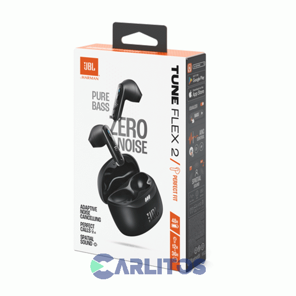 Auricular Con Bluetooth Tune Flex 2 Jbl Jbltflex2blk Negro