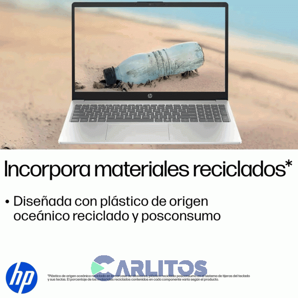 Notebook 15,6" HP Intel Core I5 16 GB HD Solido 512 GB HP 15-Fd2359la