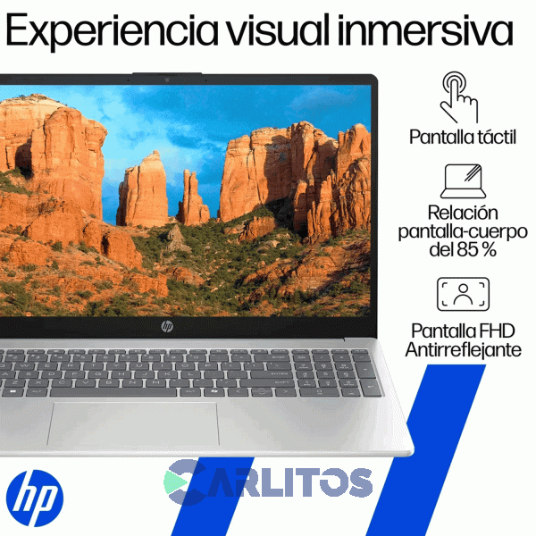 Notebook 15,6" HP Intel Core I5 16 GB HD Solido 512 GB HP 15-Fd2359la