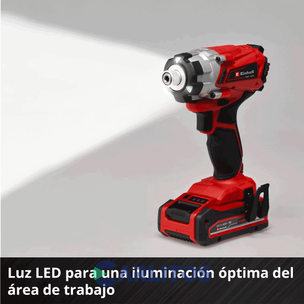 Taladro  Atornillador Einhell Inalambrico 18 V De Impacto 2900 Rpm 4510034 Te-Ci 18/1 Li-Solo