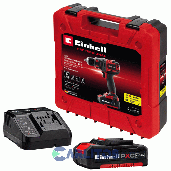 Taladro Atornillador Einhell 13 Mm Inalambrico 18 V 451421 Tp-Cd 18/60 Li-I Bl (1 X 2.0Ah)