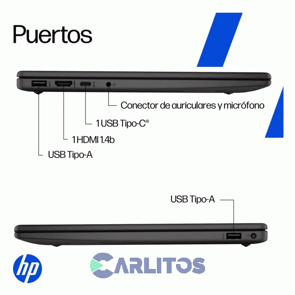 Notebook 14" HP Amd R5-7530U 8 GB HD Solido 512 GB 245 G10 81s91lt-h