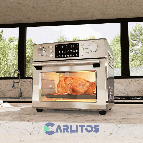 Horno Electrico Morelli Con Freidora 25 Litros Bari 700100