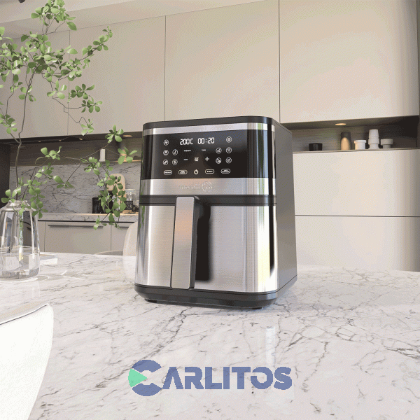 Freidora De Aire Morelli Fryer Digital Acero Inoxidable Fritello 700500