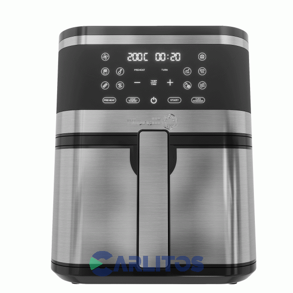 Freidora De Aire Morelli Fryer Digital Acero Inoxidable Fritello 700500