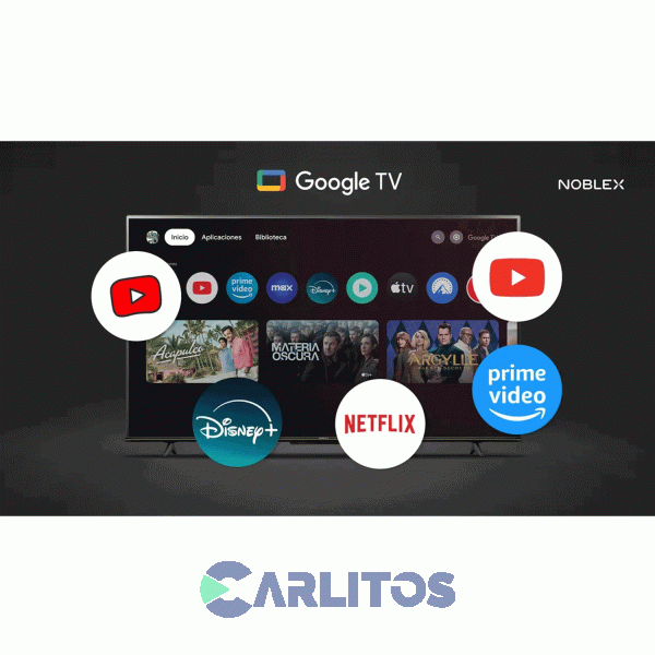 Smart TV Led 50" 4K Ultra HD Noblex Con Google DR50X8590