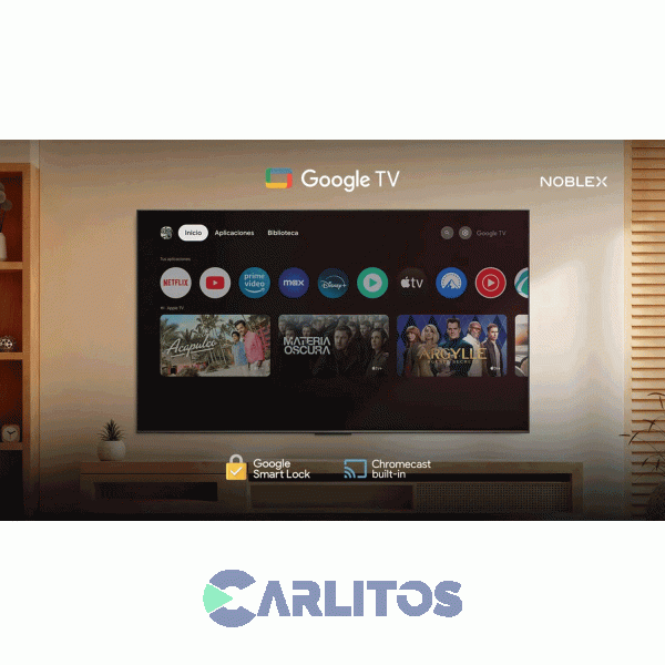 Smart TV Led 50" 4K Ultra HD Noblex Con Google DR50X8590