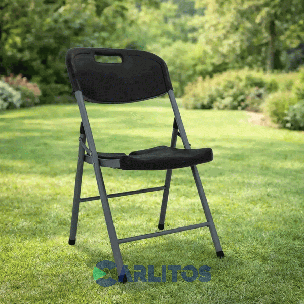 Silla Plegable Paris Garden Life Negra T410001