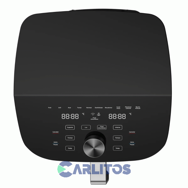 Freidora De Aire Midea Fryer Digital Negra Af-d211bar1
