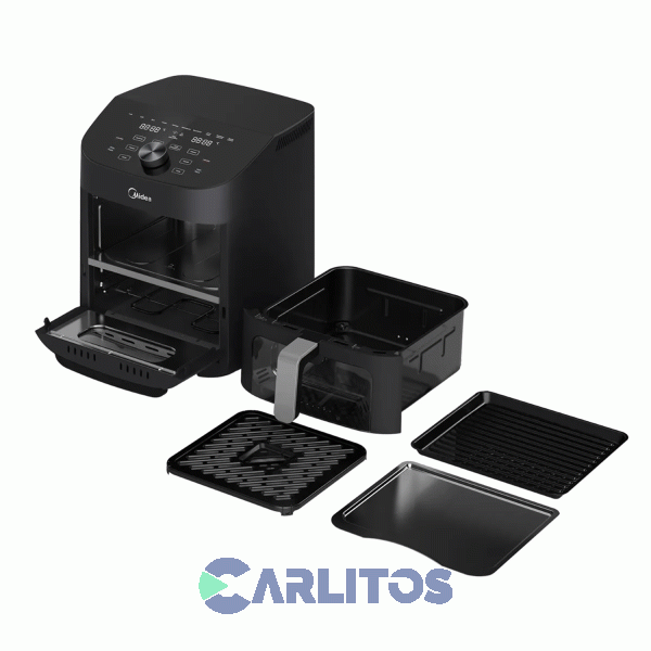 Freidora De Aire Midea Fryer Digital Negra Af-d211bar1