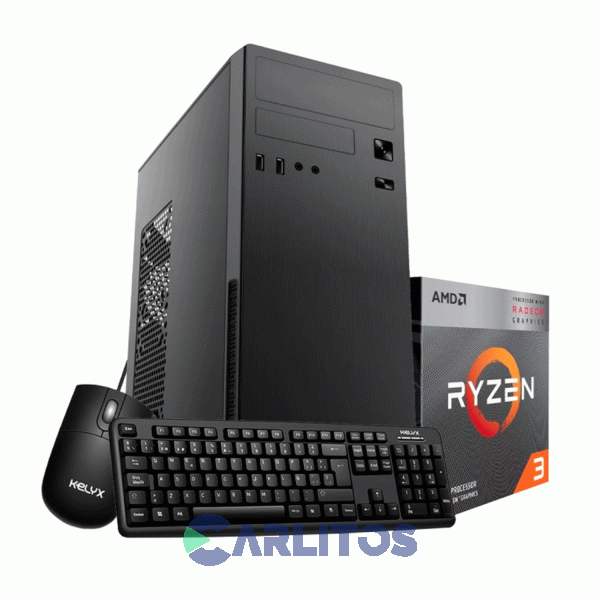 Pc De Escritorio Kelix  Amd Ryzen R3 8 Gb Hd Solido 256 Gb Kl-3200g