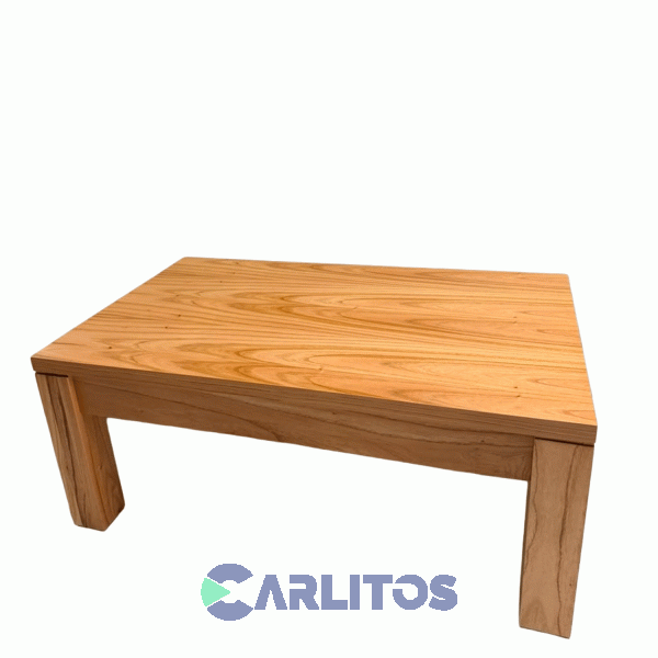 Mesa Ratona Rayces Rectangular 1.00 Mts X 0.60 Mts Cod: 527 Paraiso Lustre Natural