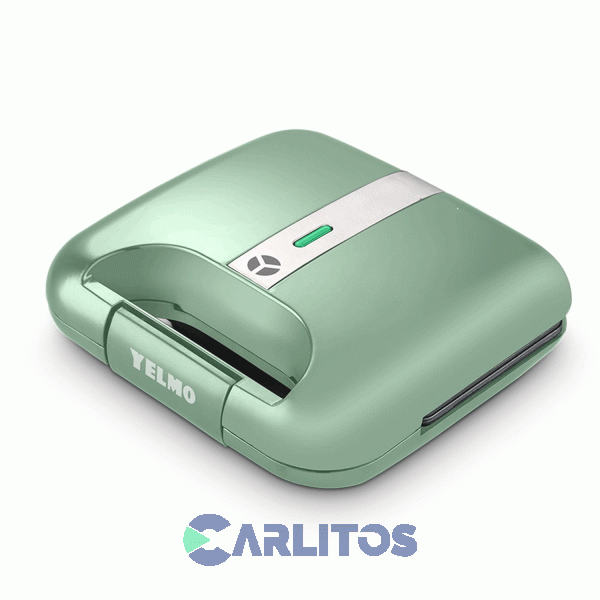 Sandwichera El&eacute;ctrica Yelmo Verde Sw1800