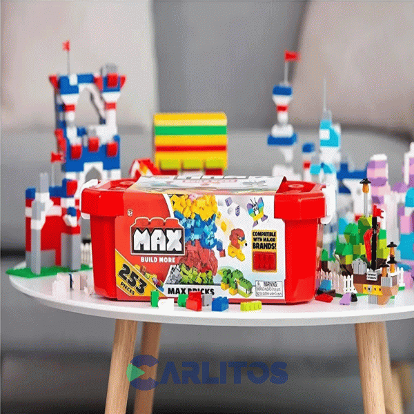 Container De Bloques Max Classic 253 Piezas Zuru 7642