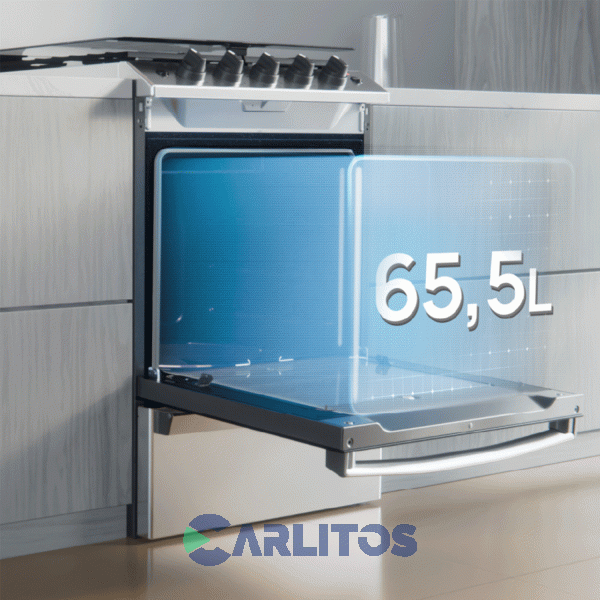 Cocina a Gas Drean 56 CM-4 Air Fryer Acero Inoxidable Cd5617aI0