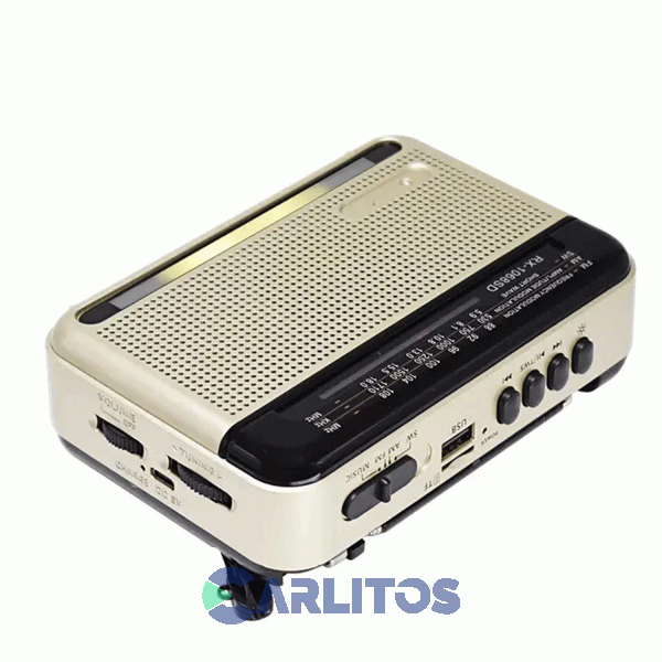 Radio Portatil Daihatsu  Am/Fm Analogica Carga Solar D-rp60pro
