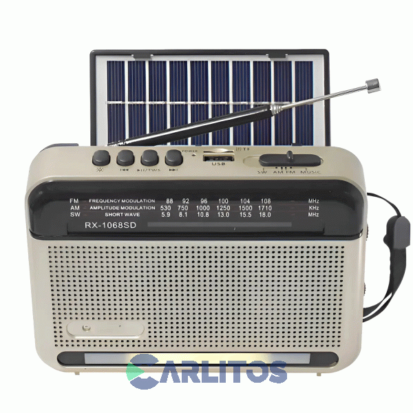 Radio Portatil Daihatsu  Am/Fm Analogica Carga Solar D-rp60pro