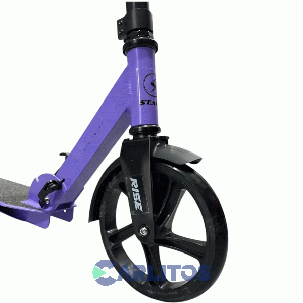 Monopatin Scooter Reforzado  Stark Rise Violeta 5839