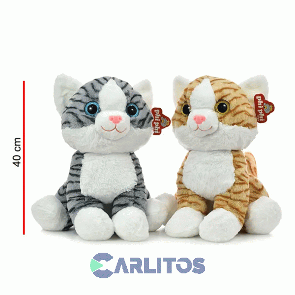 Gato Sentado 2 Colores 40 Cm Phi Phi Toys 4499
