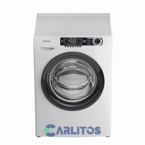 Lavarropa Carga Frontal Drean Inverter 7 KG 1000 RPM  Blanco Lcfdr0710sb0