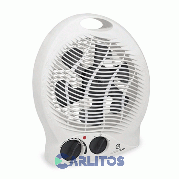 Caloventor Whitenblack 1000/2000 Watts Wbcawb01