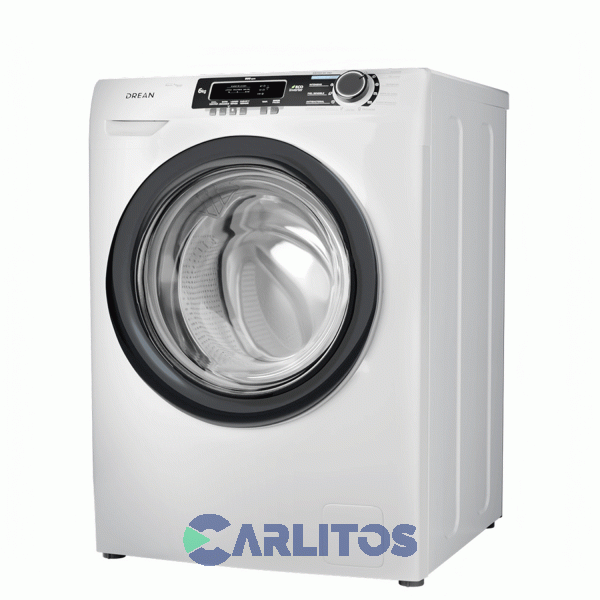 Lavarropa Carga Frontal Drean 6 KG 900 RPM Inverter Blanco Lcfdr0609lb0
