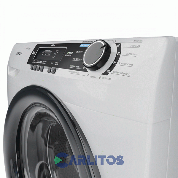 Lavarropa Carga Frontal Drean 6 KG 900 RPM Inverter Blanco Lcfdr0609lb0