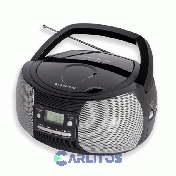 Radiograbador Daihatsu D-c120usbp Plateado