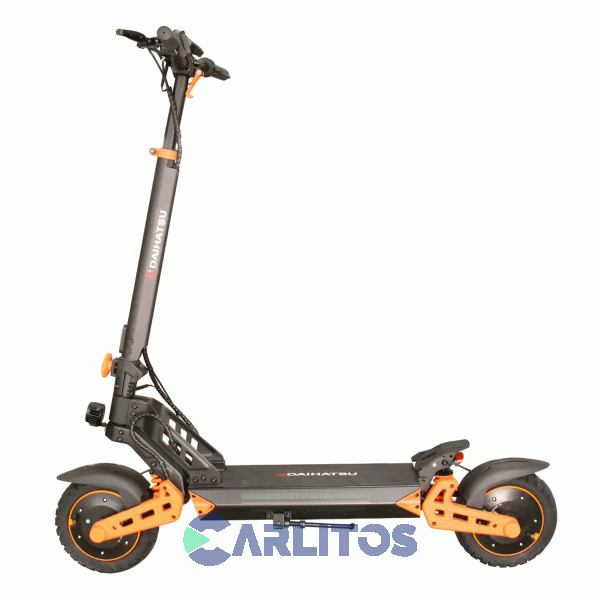 Monopatin Scooter Electrico Daihatsu Traccion Dual D-v301/bk Negro