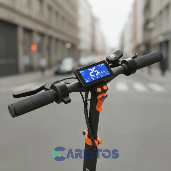 Monopatin Scooter Electrico Daihatsu Traccion Dual D-v301/bk Negro