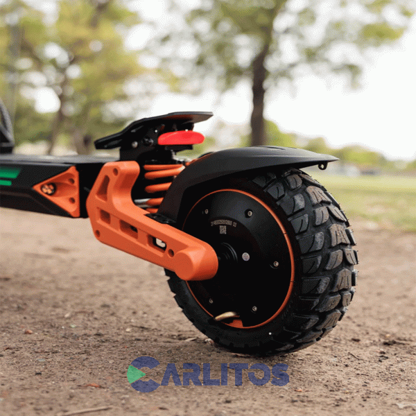 Monopatin Scooter Electrico Daihatsu Traccion Dual D-v301/bk Negro