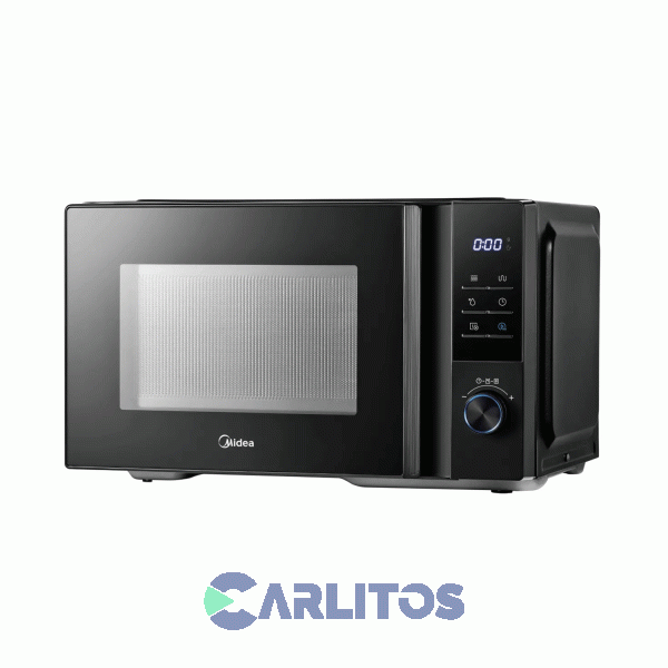 Microondas Con Grill Midea Digital 25 Litros Negro Mw-Dg125bar1