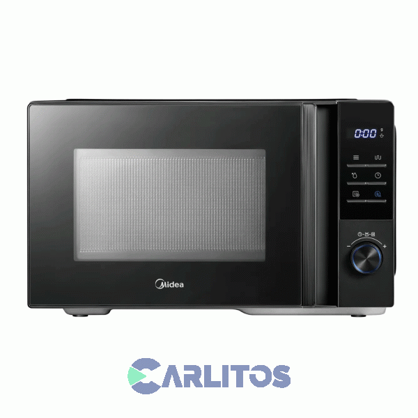 Microondas Con Grill Midea Digital 25 Litros Negro Mw-Dg125bar1