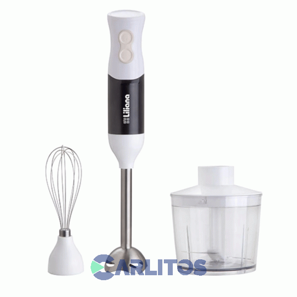 Minipimer Varilla Metal Liliana Easyblen Pro 450 Watts - 3 En 1 Ah170