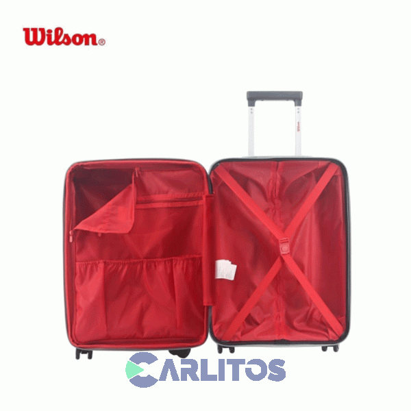 Valija 20" Rigida 4 Ruedas Giratorias Wilson 65.1770G/2 Gris